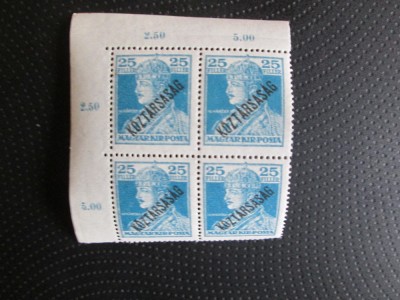 UNGARIA BLOC=MNH=22 foto