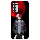 Husa compatibila cu Oppo A5 (2020) model Todoroki my hero academia, Silicon, TPU, Viceversa, Transparent, Carcasa
