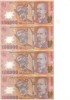 SV * Romania LOT BNR 4 x 100000 LEI 2001 - 2002 - 2003 - 2004 * polimer