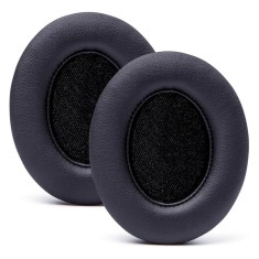 Set 2 bureti Edman pentru casti Beats Studio 3, Studio 2.0 cu fir/Wireless, Over-Ear, Piele ecologica, Negru