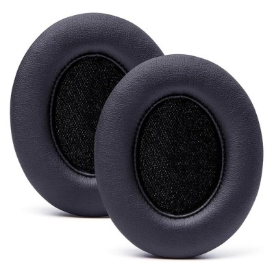 Set 2 bureti Edman pentru casti Beats Studio 3, Studio 2.0 cu fir/Wireless, Over-Ear, Piele ecologica, Negru foto