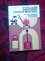w2 Utilaje Pentru Constructii - Ceausescu Vasile