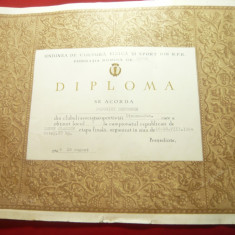 Diploma -Campion National Lupte Clasice -Gheorghe Popovici Club Dinamo1964 ,87kg