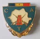 INSIGNA CTA MEDICINA SANITARI VARIANTA MARE 31/31 MM CENTRU TEHNICO APLICATIV EMAIL RECE ( CITITI DESCRIEREA )