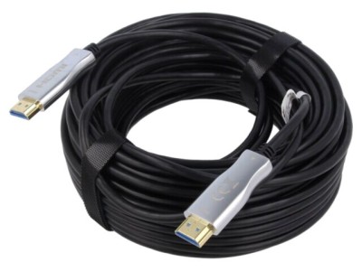 Cablu HDMI 2.0 Optic HDCP 2.2 10m Goobay foto