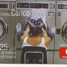 CT2 - Cartela Telefonica - Italia - Vodafone prepaid 25 Euro - A pieno Carico