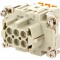 Conector HDC Mamă 6+PE 16A