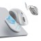 Mouse Wireless ESR MagMouse, 800DPI - 4800DPI, BT / Wi-Fi, Alb