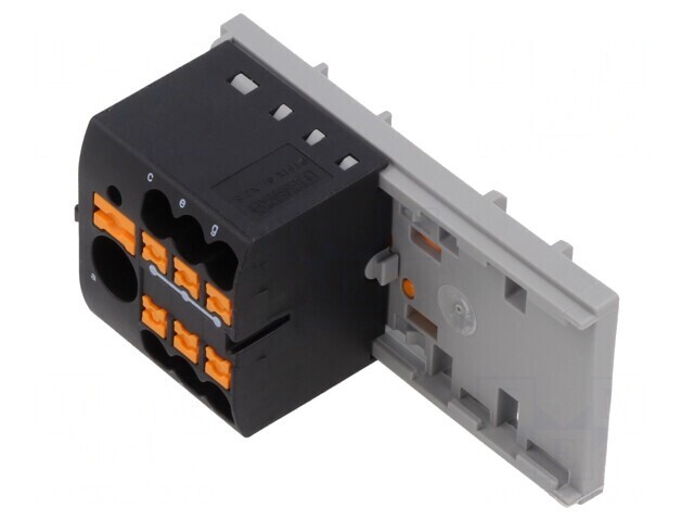 Bloc de Distribuție 1,5-4mm2 Gri