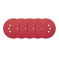 Set 5 discuri abrazive din hartie pentru slefuitor orbital, 125 mm, granulatie 80 si 120
