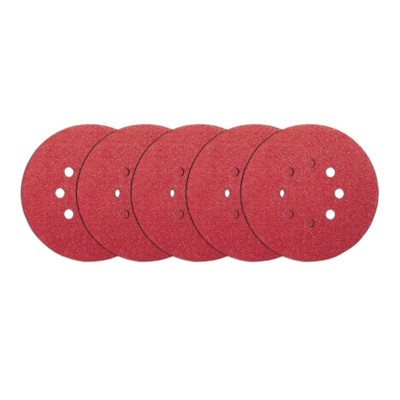 Set 5 discuri abrazive din hartie pentru slefuitor orbital, 125 mm, granulatie 80 si 120 foto