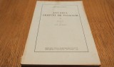 ANUARUL ARHIVEI DE FOLKLOR - V - Ion Muslea (publicate de:) - Editura Imprimeria Nationala, 1939, 216 p. cu ilustratii in text
