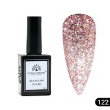 Oja semipermanentă Global Fashion, Gel polish&nbsp;Elite Glow 15&nbsp;ml,&nbsp;122