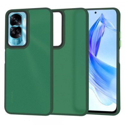 Husa pentru Honor 90 Lite, Techsuit, HaloFrost, Verde foto