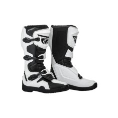 Cizme cross/enduro Fly Racing Maverik, alb/negru, marime 11 (45.5)