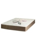 Set Saltea ortopedica cu arcuri, Super Ortopedica Lux Roma, 180x200x23cm, fermitate tare, plasa arcuri tip Bonell, fata vara-iarna, sistem aerisire pe