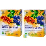 Pachet Suc de Aronia si Catina Ecologic/Bio 3L+3L