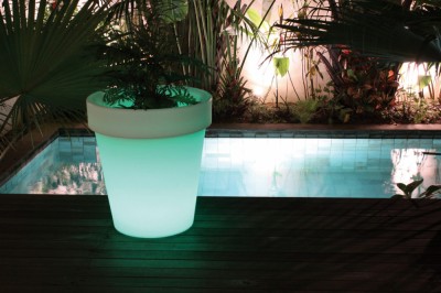 Vaza iluminata diametru 60 cm K962WBX EU foto