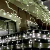 Perdea de lumini LED, tip sloi de gheață, Home