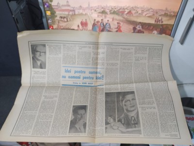 22, anul I nr. 8, 9 mar. 1990, Ce &amp;icirc;nseamnă că ești țigan?; Dialog cu H. Wald 050 foto