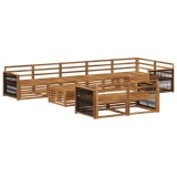 vidaXL Set de canapele de exterior 9 pcs 3383532
