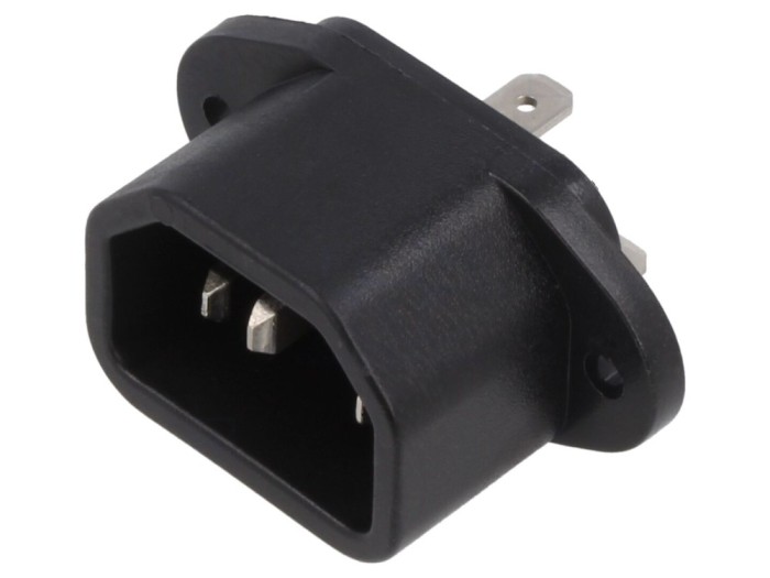 Conector alimentare AC C14 10A 250V