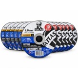 Cumpara ieftin Set 10 Discuri Abrazive pentru Debitare Metal ATLAS Bronze &ndash; 115 x 1.6 x 22.23