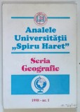 ANALELE UNIVERSITATII SPIRU HARET , SERIA GEOGRAFIE , NUMARUL 1 , 1998