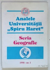 ANALELE UNIVERSITATII SPIRU HARET , SERIA GEOGRAFIE , NUMARUL 1 , 1998