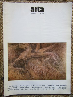 REVISTA ARTA NR.6 /1989 foto