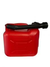 Canistră din plastic pentru produse petroliere, 5 litri