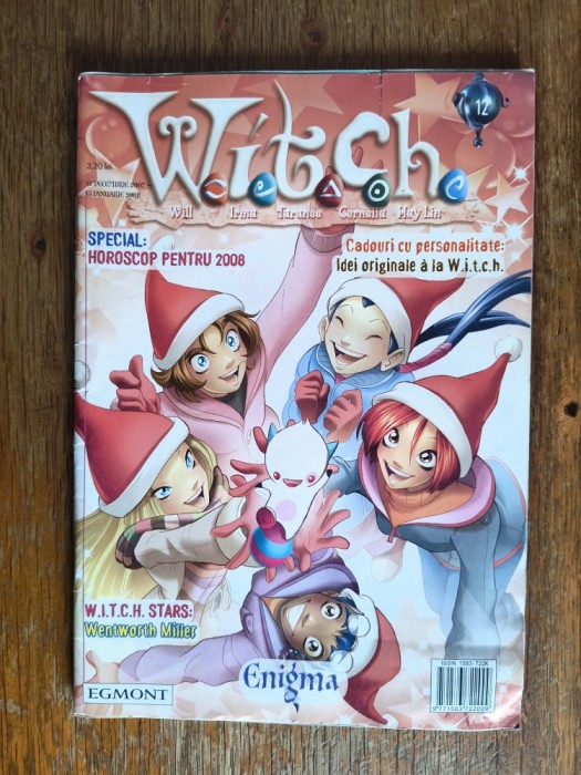 Revista W.i.t.c.h. nr. 12 / 2007, Egmont / R6P5F