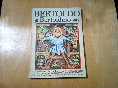 BERTOLDO SI BERTOLDINO - A. Lazarescu - SILVIU BAIAS (ilustratii) -1984, 79 p. foto
