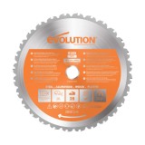 Panza circular pentru taiat multi-materiale, pentru fierastraie circulare Evolution 255mm, &Oslash;255 x 25.4 mm, 28 de dinti TCT