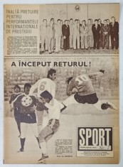 SPORT , REVISTA ILUSTRATA LUNARA A C.N.E.F.S. , NR. 2 , FEBRUARIE , 1984 foto