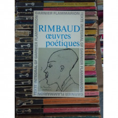 CEUVRES POETIQUES , ARTHUR RIMBAUD