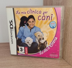 Joc Nintendo DS La Mia Clinica Per Cani (La Vita Di Emma) Complet Cu Manual Consola Gaming Copii