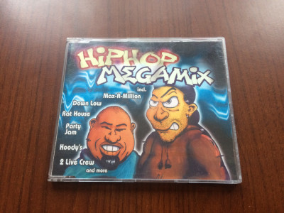Hiphop Megamix vol. 1 1997 maxi single cd disc selectii muzica rap hip hop VG+ foto