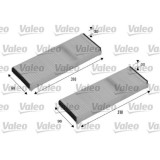 Valeo Filtru, aer habitaclu Valeo Essential