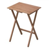 Masa pliabila din lemn de culoare naturala Shopiens&reg;, 47x37x60 cm