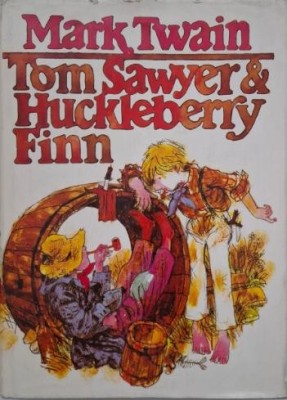 Tom Sawyer. Huckleberry Finn - Mark Twain (editie in limba germana) foto