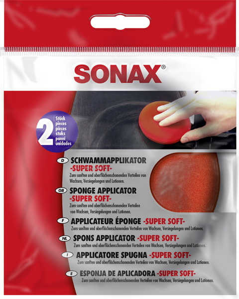 Aplicator Ceara &amp;amp; Sealant Sonax, 2 buc