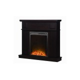 Semineu electric Marina wenge &amp; Miriam, Art Flame, 1500W, 2 trepte de putere, reglare intensitate flacara, telecomanda
