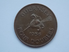 4 DOUBLES 1956 GUERNSEY-XF foto