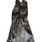 Rochita dama , model leopard , marime universala cu def