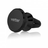 Suport Auto Magnetic Vetter Magnetic Car Holder, Aluminium, Black