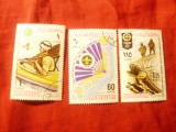Serie mica Dubai 1971 Cercetasi 3 valori stampilate, Stampilat