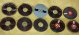 Pt. magnetofon 10 bucati role cu banda diametrul la rola 15 cm .