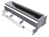 Carcasă DIN gri 110mm x 213mm x 62mm
