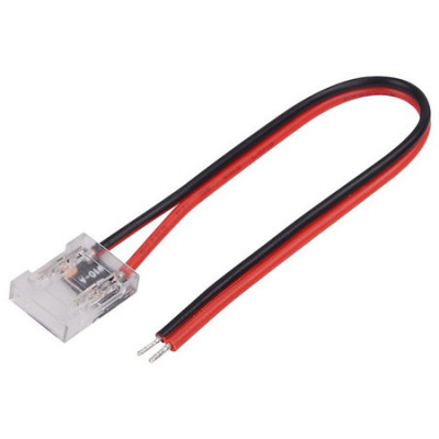 Conector banda LED cob 8mm - single foto